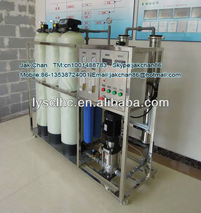 Ro Water Plant 1000L for Large-scale Project/Desalination 1000L Ro Water Plant drinking water Project