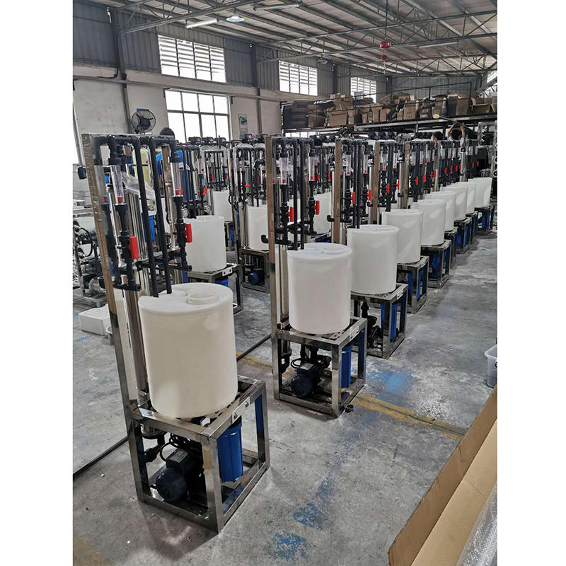 Water treatment equipment machine cip cleaning system