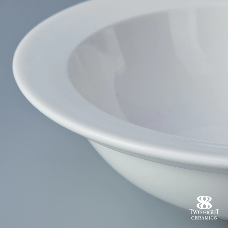 Nice design hotel restaurant use round ceramic soup bowl