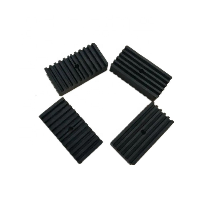 rubber vibration absorber for air conditioner compressor