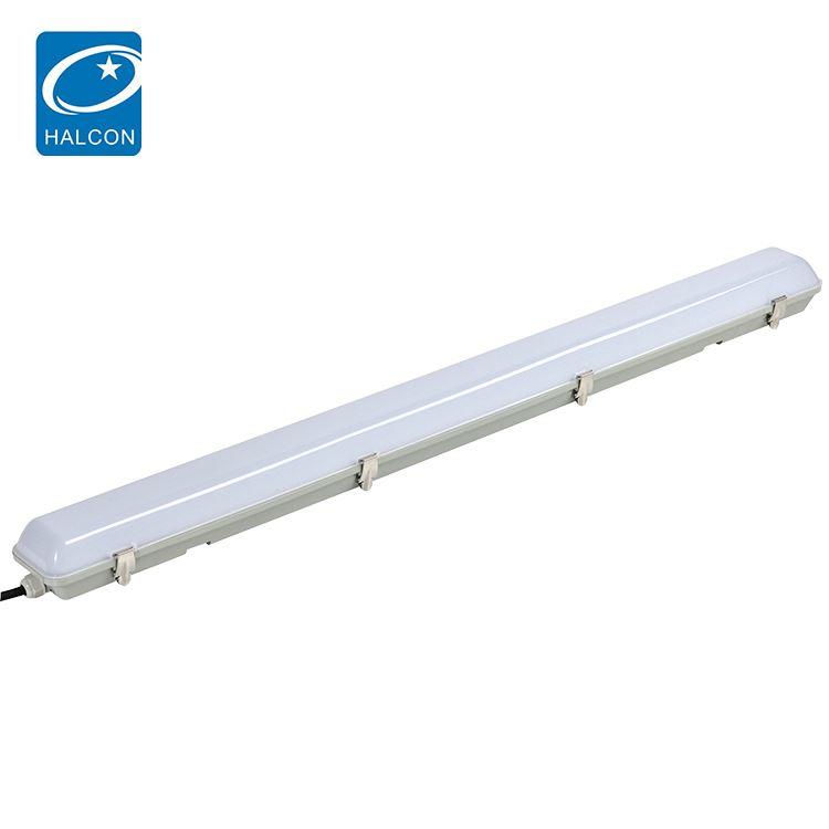 Factory price library office dimming 4ft 40 60 w slim linear led batten light