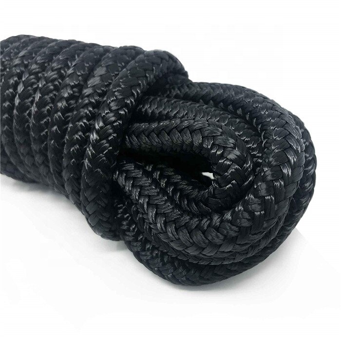 2Pack,1/2 Inch,15FT Double Braid Nylon Dock line Mooring Rope Double