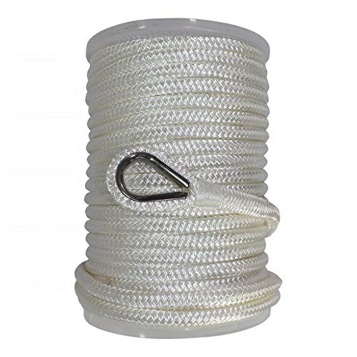 double Braided Nylon Anchor Rope 3/8" Anchor Line/Boat Anchor Rope