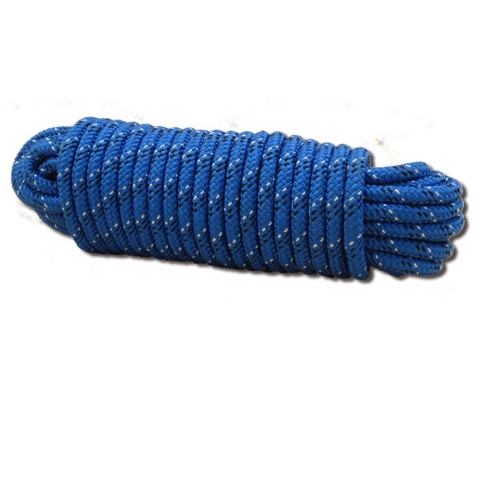 Blue Double Braid 1/4 INCH X 5 FT Boat BUMPER LINES Marine Docking