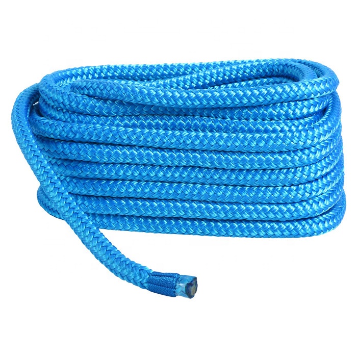 5/8 Inch 20 FT Double Braid Nylon Dock line,Mooring Rope Double Braided