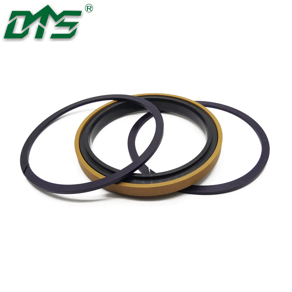 Golden Color SPGW piston seals for excavator hydraulic cylinders