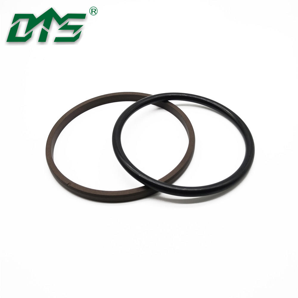 High quality 40% Bronze and PTFE Brown Color glyd ring and piston seal SPGO for hydraulic cylinder