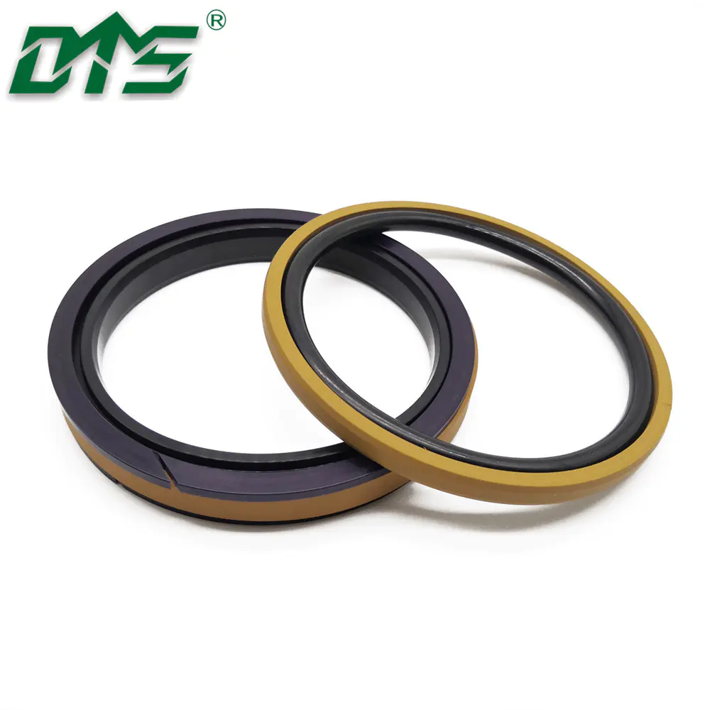 Piston Seal Golden Color Bronze PTFE SPGW For Hydraulic Seals For Cylinders