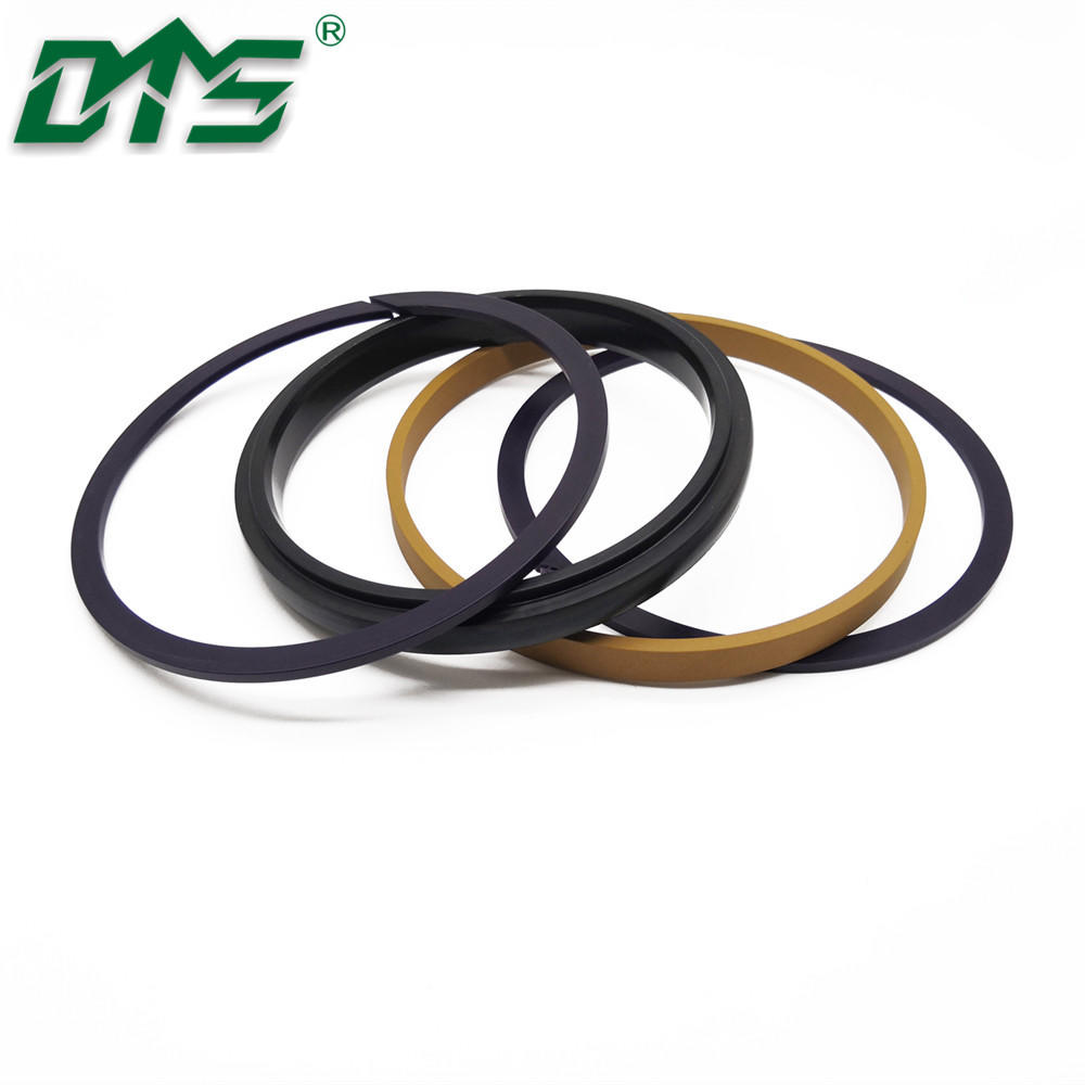 Golden Color SPGW piston seals for excavator hydraulic cylinders