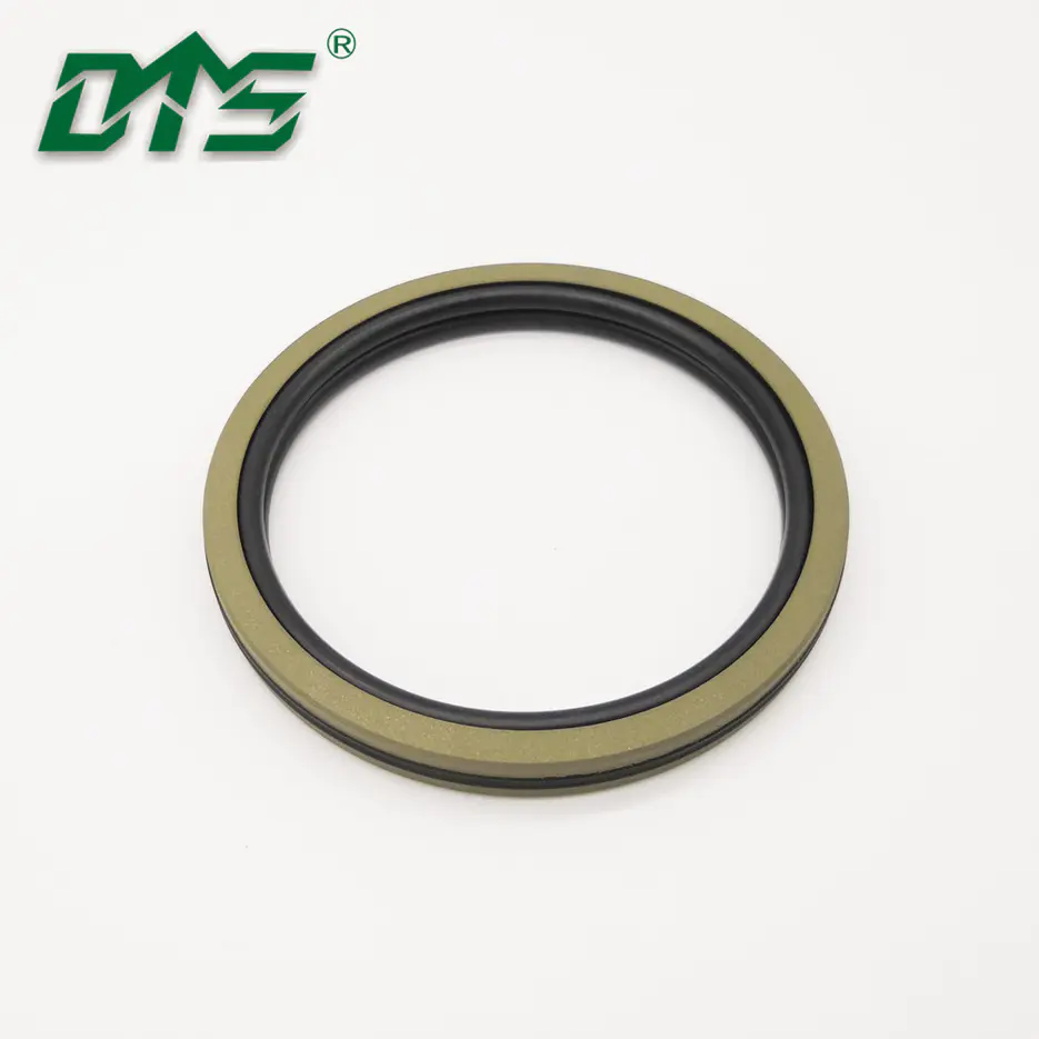 High pressure PTFE Bronze+NBR/FKM Piston Seals DAQ2 For Hydraulic Cylider