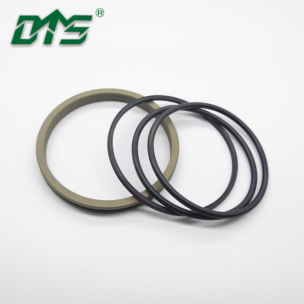 Green 40%Bronze PTFE Hydraulic Piston Seals DAQ2 For Hydraulic Cylider