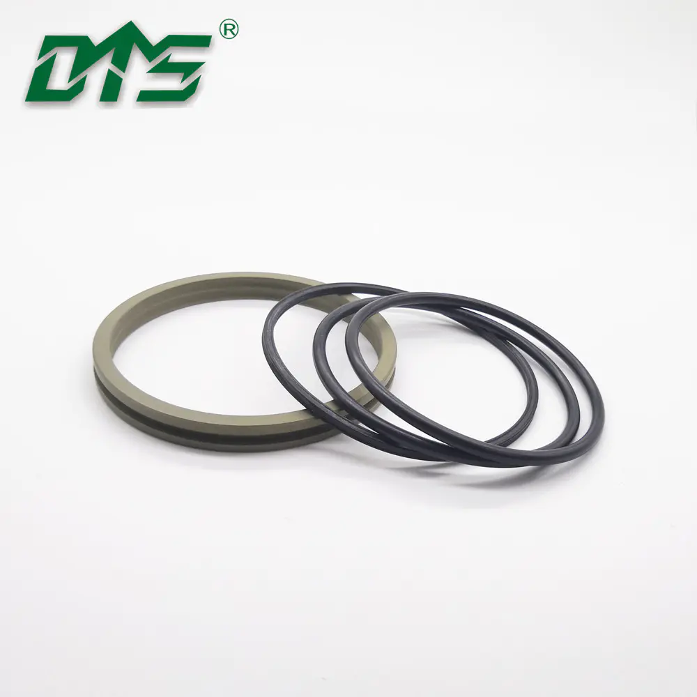 Green 40%Bronze PTFE Hydraulic Piston Seals DAQ2 For Hydraulic Cylider