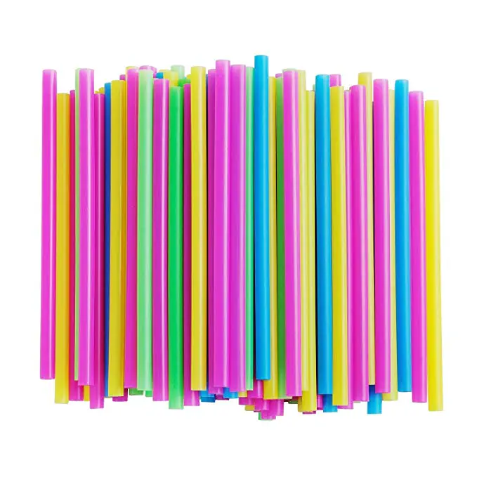 PLA plant based biodegradable straws manufacturer with assorted colors and boxes stocks