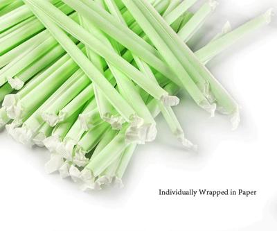 Custom 100% biodegradable straws plant based straws compostable