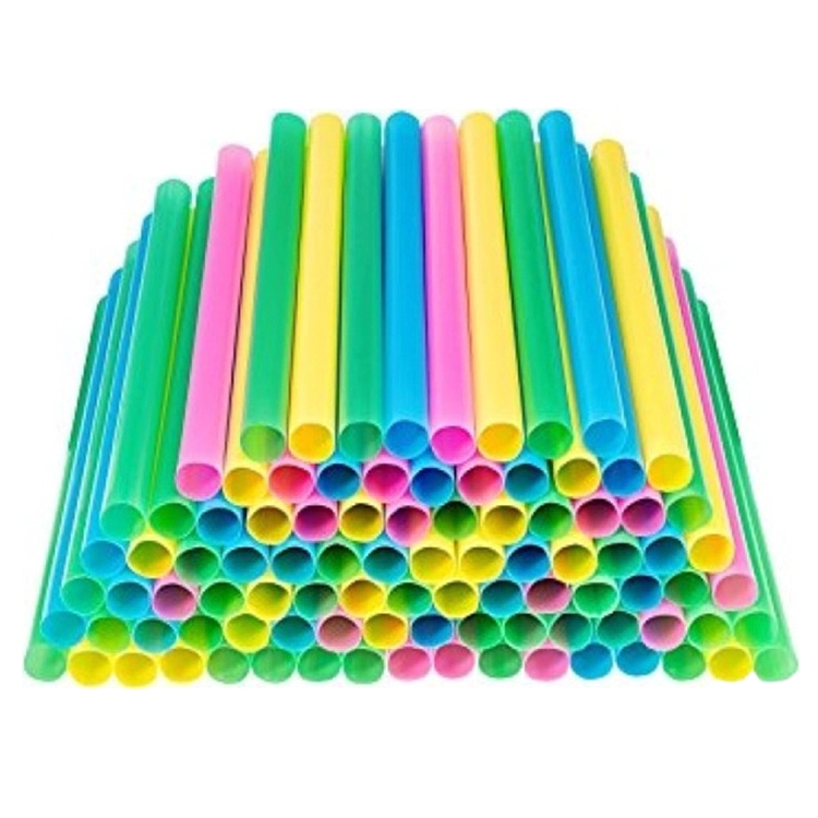 PLA Biodegradable Straws Plant Based Compostable Manufacturer with Assorted Colors and Custom Services