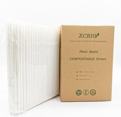 Disposable Plastic Biodegradable PLA Drinking Straw Wholesale Compostable Straw