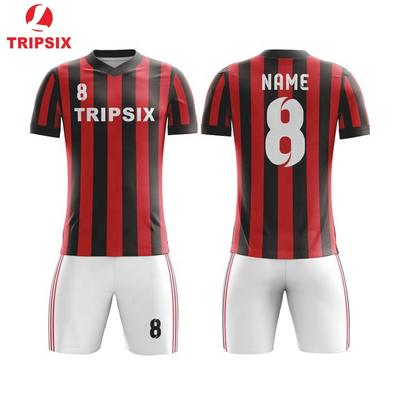 Black And Red Soccer Jersey, Yellow And Red Soccer Jersey, Blue And White Soccer Uniform