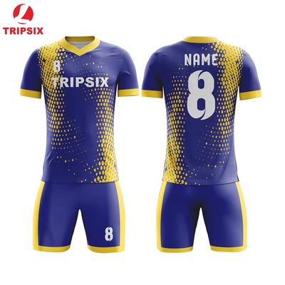 Color Combination Light Weight Training Soccer Jersey