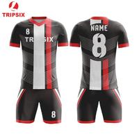 Football Jersey Set For Football Team Black And White