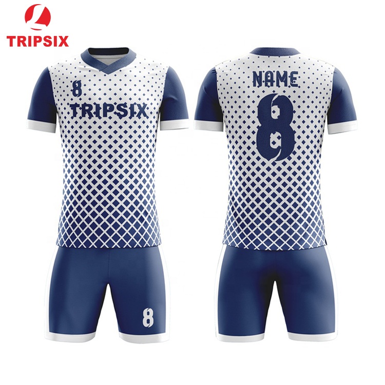 Custom Printing Men's Soccer Jersey And Short Set