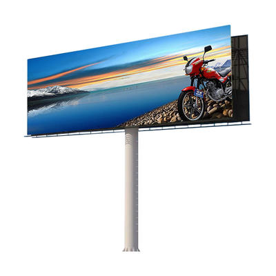 V-shaped Outdoor advertising equipment double side sign billboard