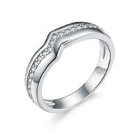 Joacii Original Contracted S925 Sterling Silver Fashion Unique Diamond Zircon Ring For Couples With Bijoux Femme