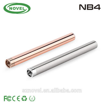 2016 new style oil vape pen 510 thread NB4 battery with preheat and adjustable voltage function for cbd oil vaporizer