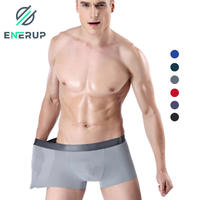 Enerup Short Panties Mens Boys Briefs Underwear Pack Boxer Para Hombre With Fly Cloudsoft Cooling Freedom Underneath