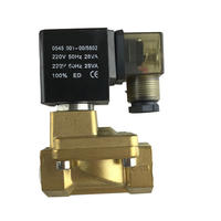 Normally Closed PU220 series diaphragm 2/2 Way brass water solenoid valve
