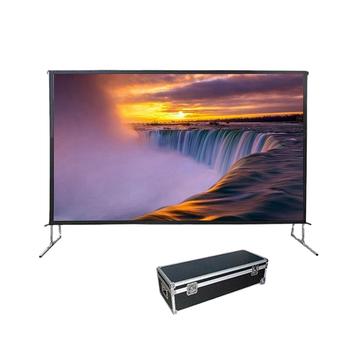 120" 180" 200"4:3 16:9 inch Front and Rear Portable Fast Fold Projection Screen/Projector Screen
