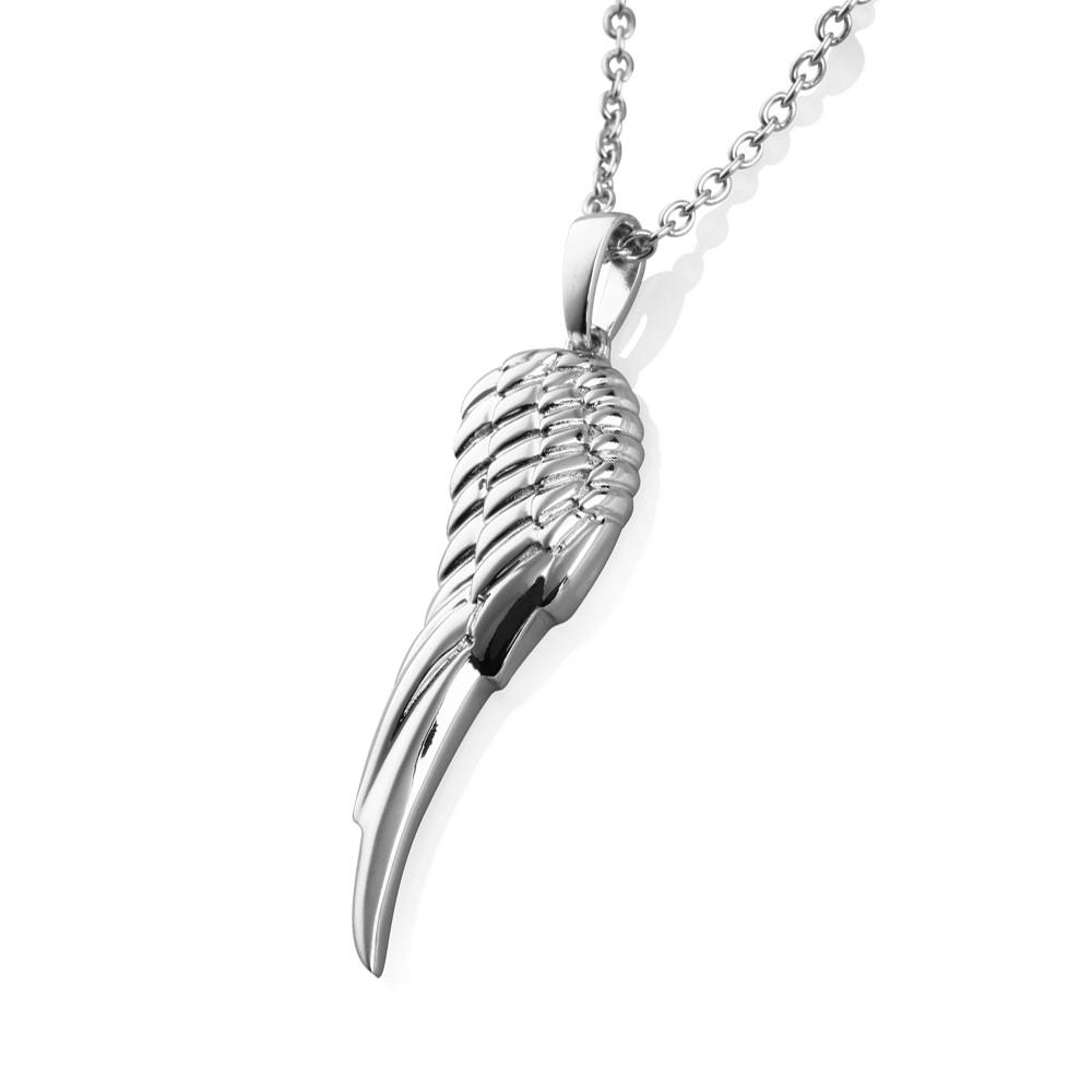 High End Silver Jewelry Angel Wings Pendants For Party