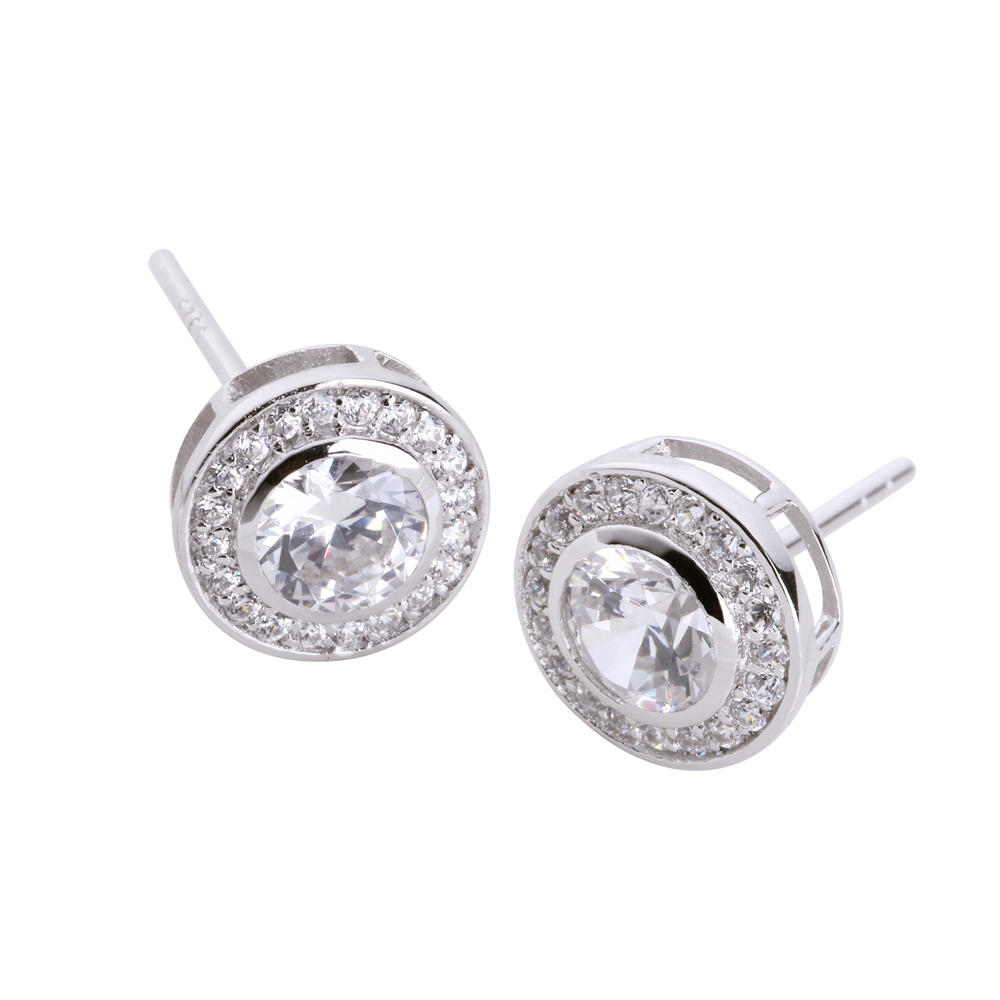 product-BEYALY-Christmas Stock 925 Sterling Silver Cz Studs Earrings-img-2
