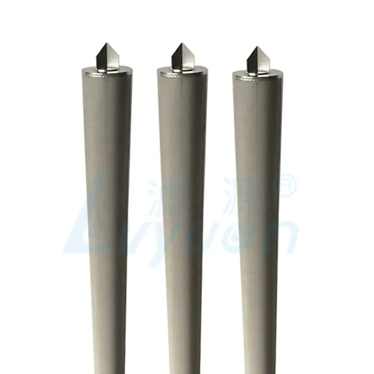 industrial water purification systems porous metal filter element 0.2 1 3 5 10 micron