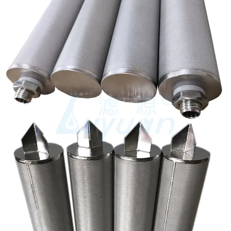 Industrial high temperature 75 micron stainless steel water filters