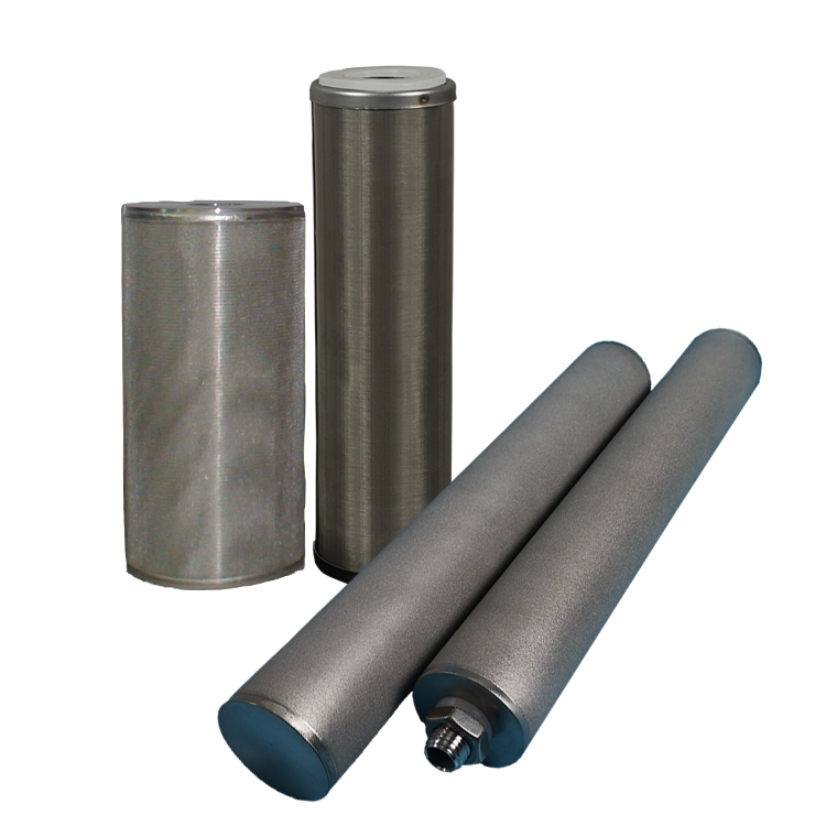 China supplier stainless steel cylinder filter element For Building ...