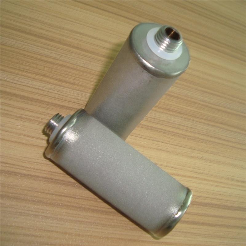 1 5 10micron sintered porous stainless steel SS316 metal powder filter cartridge for alkaline water filter