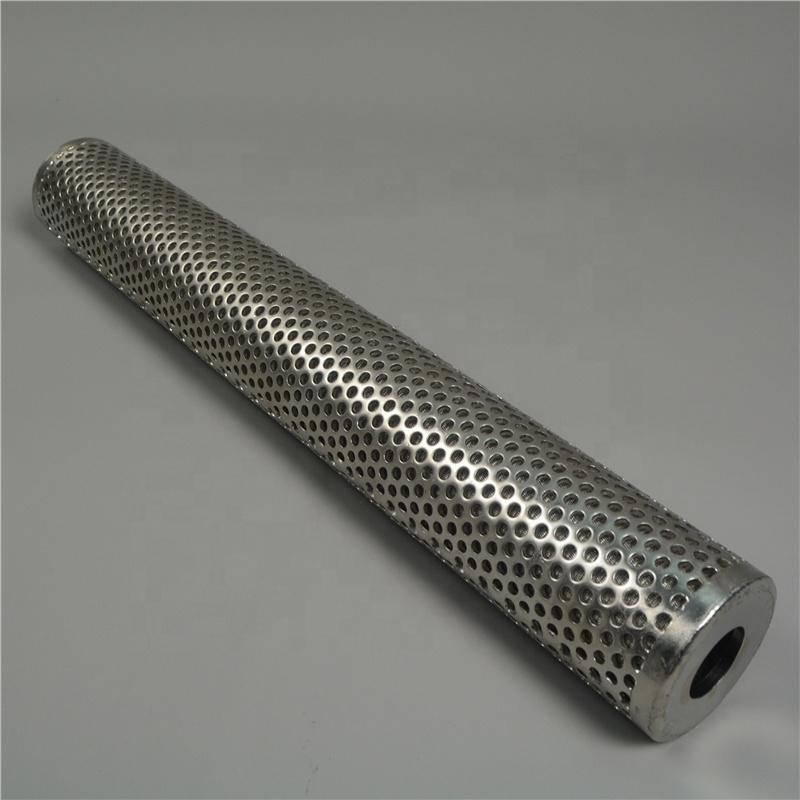 High Pressure SS Mesh 304/316L Stainless Steel Pleated Filter Cartridge with DOE 226/Fin 1 10 micron chemical filtration