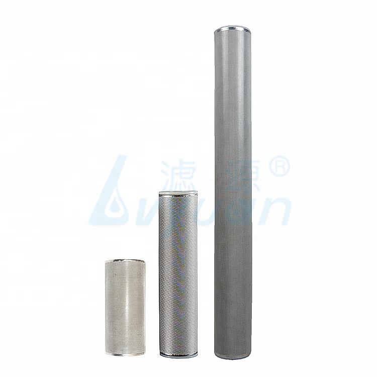 Sinter ss filter 316l stainless steel pre filter cartridge for water filtration
