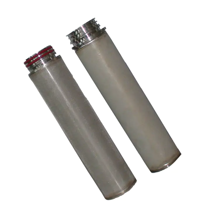 China supplier stainless steel cylinder filter element For Building Material Shops
