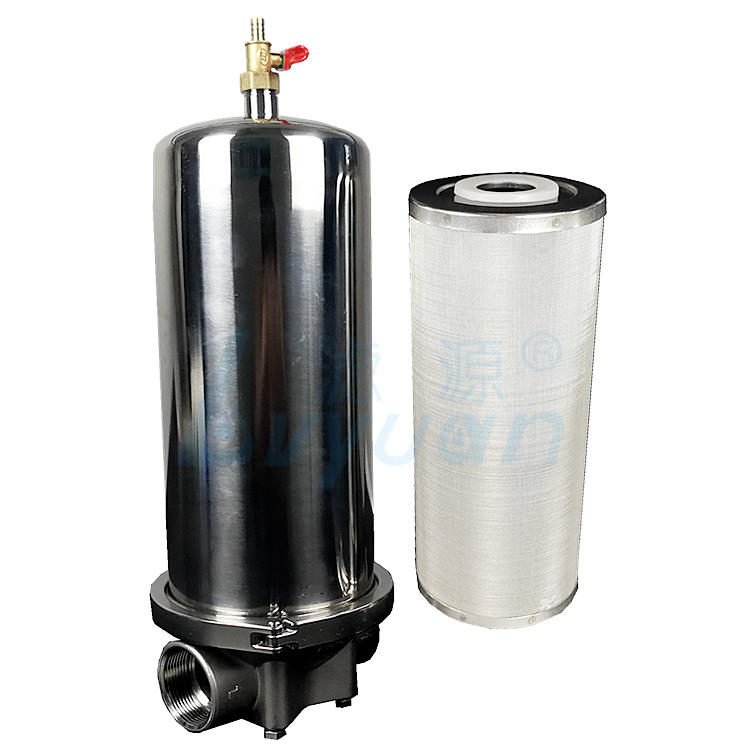 10 inch jumbo sintered metal filter cartridge for industrial liquids filtration