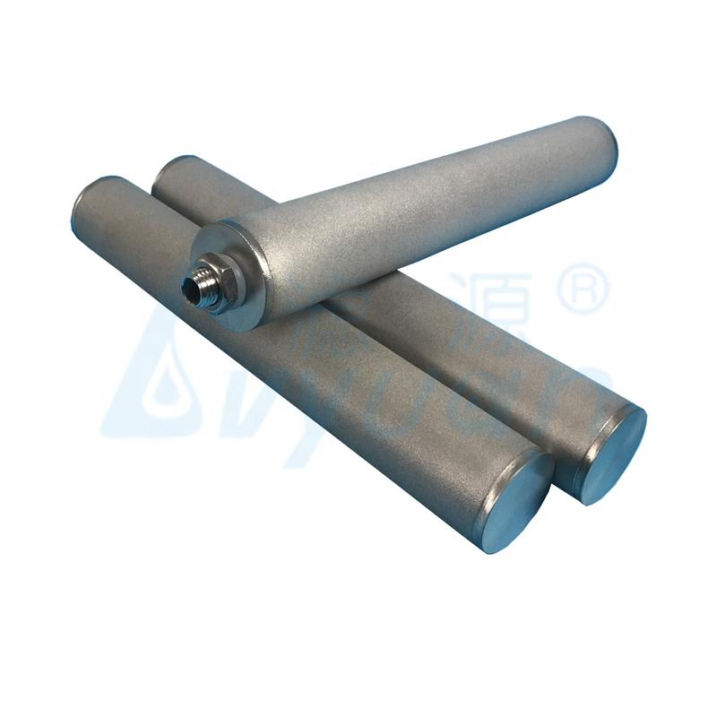 1 5 10 15 20 Micron SS316 Sintered Metal Tube Water Filters /Industrial Stainless Steel Filter