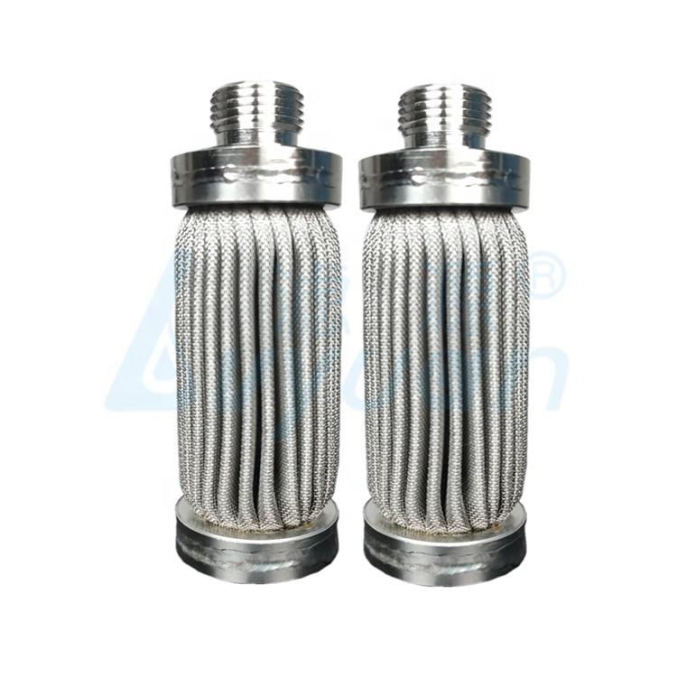 OEM service ss316 stainless steel pleated filter cartridge with 96 mm length
