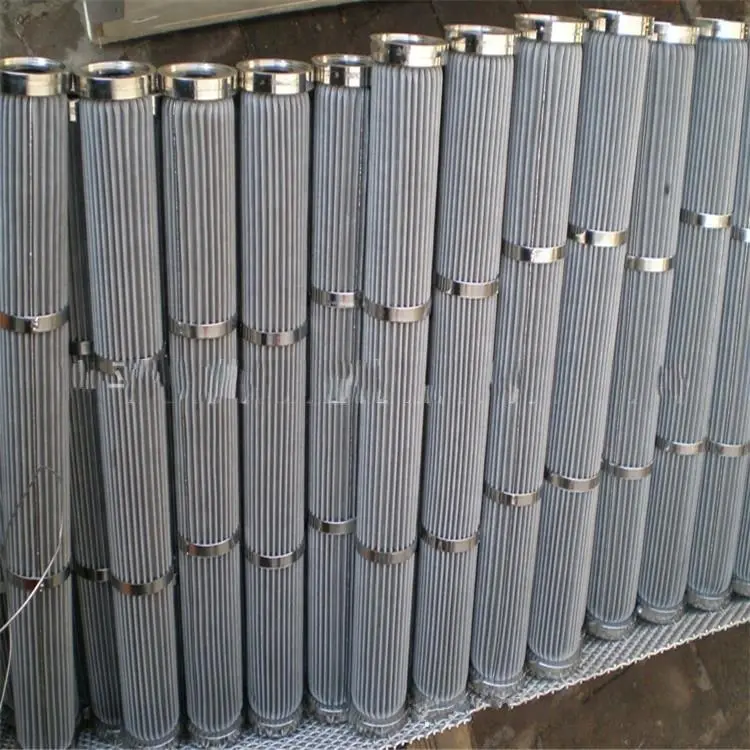 High quality Sintered Stainless Steel micro Filter for water treatment