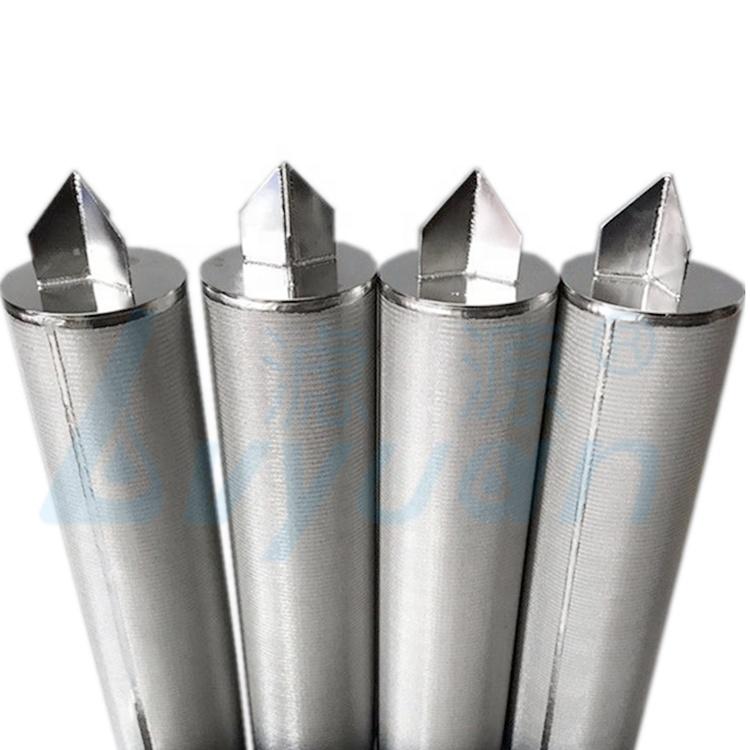 0.22 micron to 200 micron High Precision sinter Filter tube Stainless Steel Sintered Filter