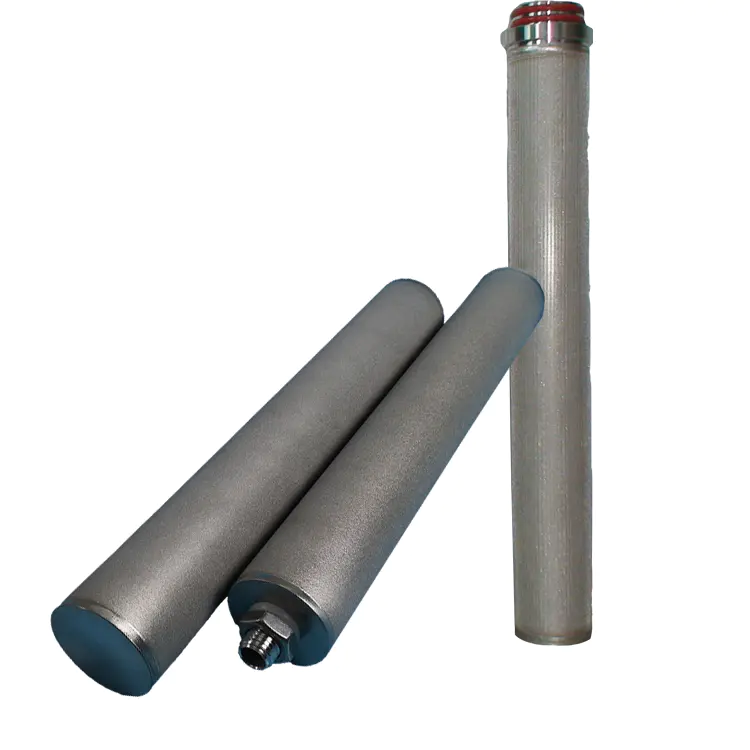 Stainless Steel candle filter elements for oil refining industry
