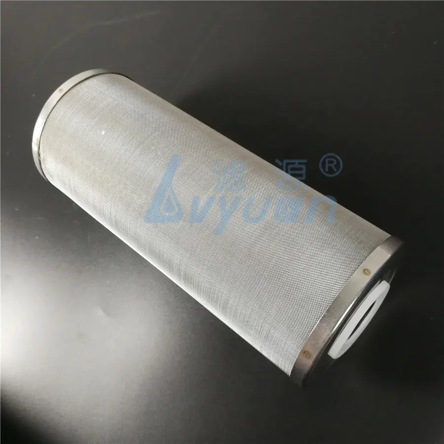 4.5x10 4.5x20 inch Jumbo Big Blue Stainless Steel Mesh Filter Cartridge with 10 20 25 50 75 100 micron