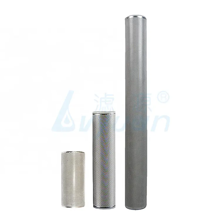 ss316 stainless steel sintered filter cartridge/stainless steel metal mesh filter cartridge for liquid filtration