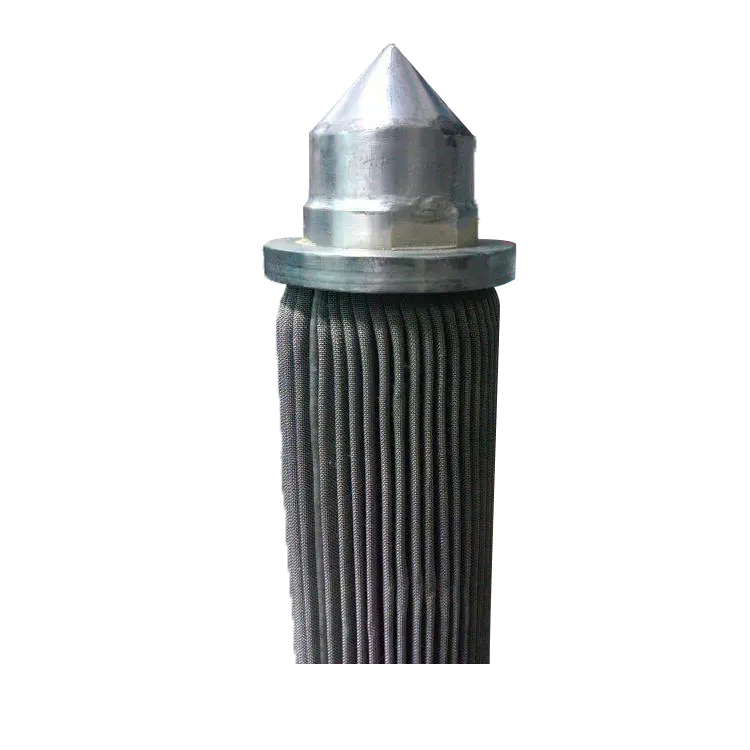 Customized size stainless steel pleated filter cartridge with high quality