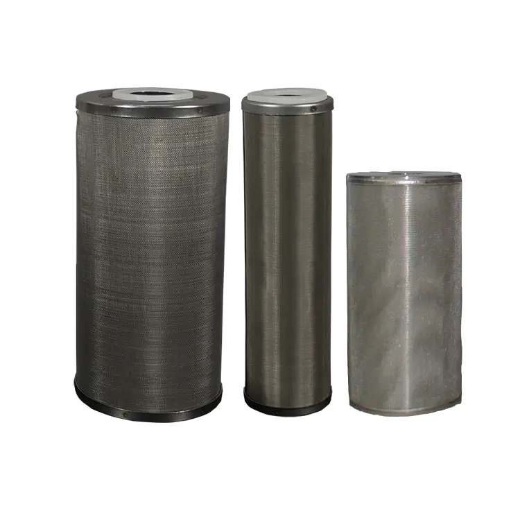 Factory price metal sintered wire mesh filter for mineral water treatment plant