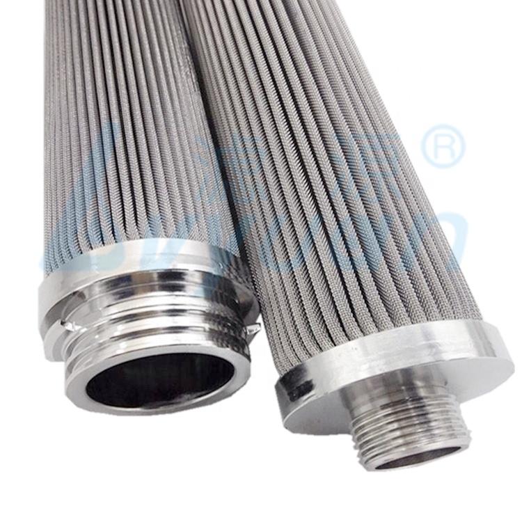 OEM service ss316 stainless steel pleated filter cartridge with 96 mm length